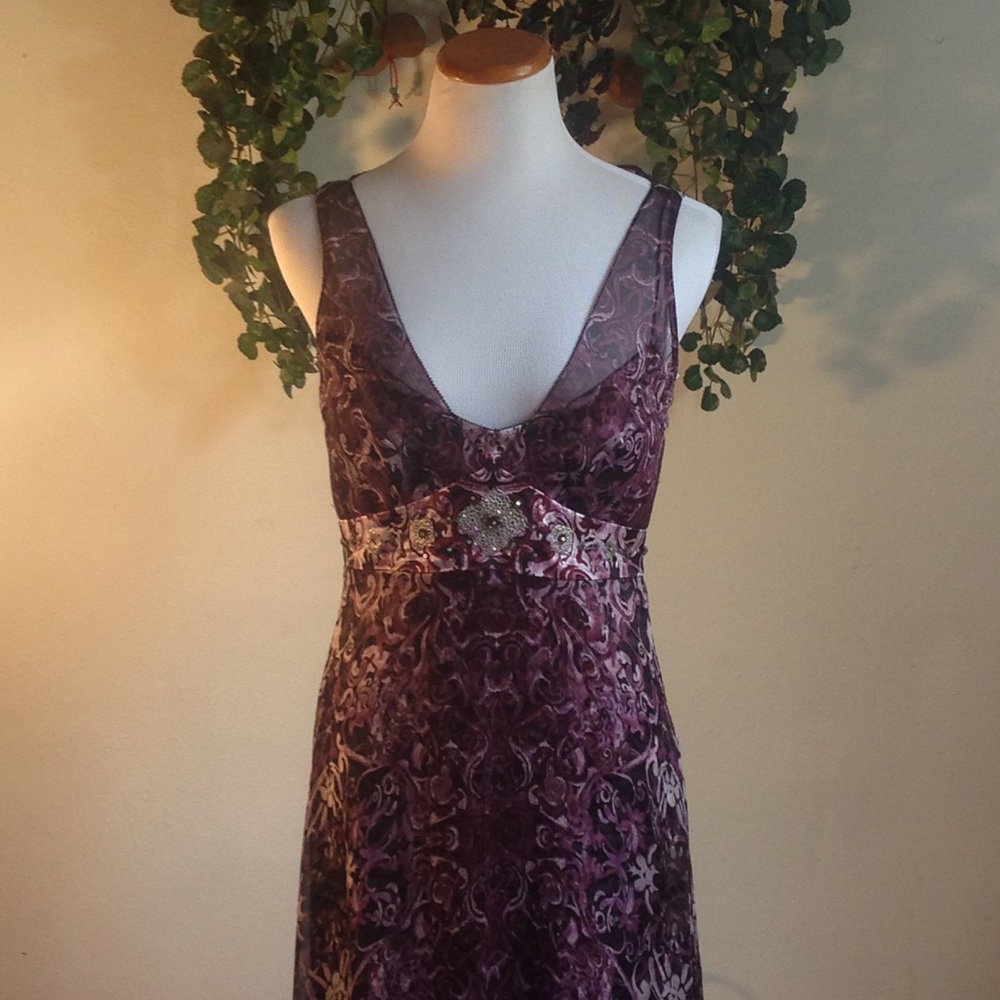Elie Tahari Floral Evening Dress - Retro